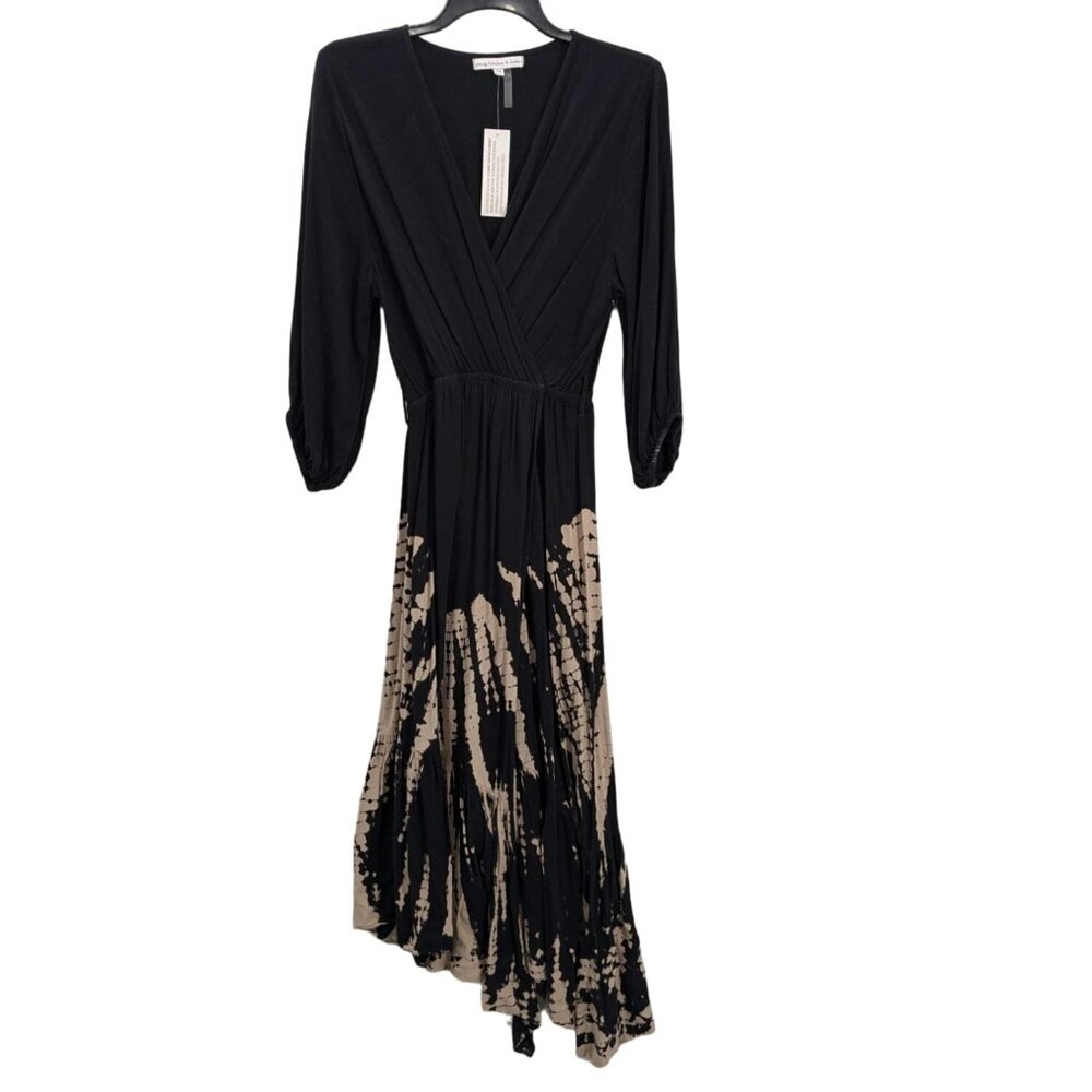 Young Fabulous & Broke Wrap Dress Women Size XS Tie-Dye